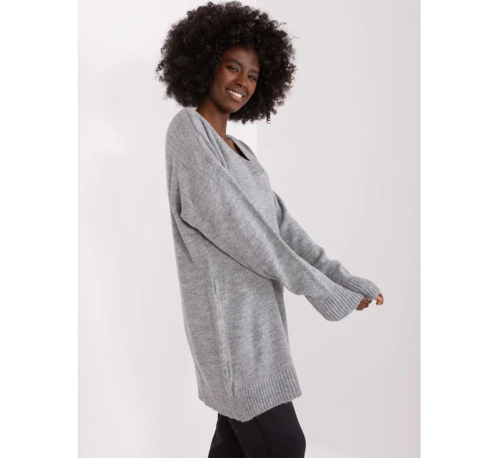 Jumper BA SW 0577.36X šedá