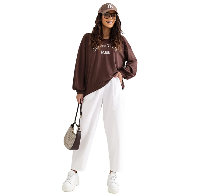 Bluza RV BL model 22084276 ciemny brązowy - FPrice