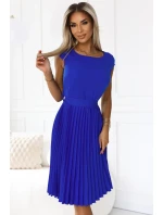 LILA sukienka z krótkim i  model 20601857 - numoco