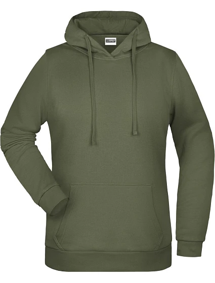 Daiber JN 795 Dámská mikina s kapucí 02.0795 olive Daiber JN 795 Dámská mikina s kapucí 02.0795 olive