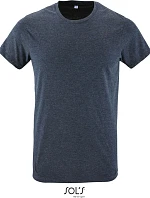 SOL'S Regent Fit Pánské tričko "Slim Fit" 25.0553 heather denim