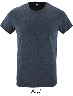 SOL'S Regent Fit Pánské tričko "Slim Fit" 25.0553 heather denim