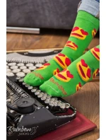 Duhové Ponožky Emotikony Brainy Smiley Lover 3 Páry