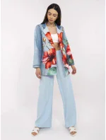 Marynarka DHJ MA 18525 model 21091718 niebieski - FPrice Marynarka DHJ MA 18525 model 21091718 niebieski - FPrice