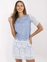 Šaty LK SK 506836 1.74P modrá