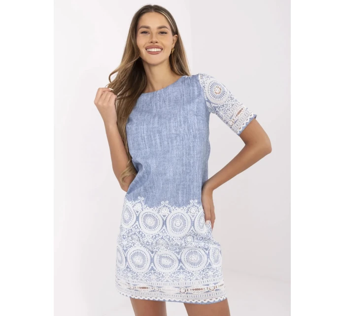 Šaty LK SK 506836 1.74P modrá