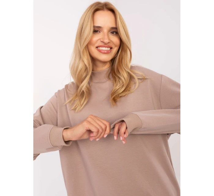 Bluza RV BL model 21308020 ciemny bezowy - FPrice Bluza RV BL model 21308020 ciemny bezowy - FPrice