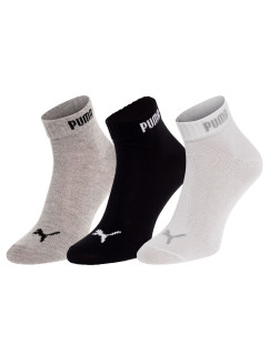 Puma Ponožky 887498 Bílá/černá/šedá
