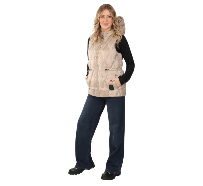 Dámská vesta NAX KERTA white pepper Dámská vesta NAX KERTA white pepper