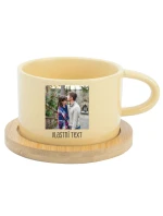 Personalizovaný keramický hrníček Makronka s fotografií 