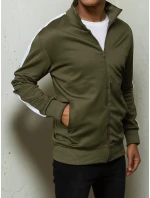 Pánská rozepínací zelená mikina Dstreet model 21967975 - FashionStreet
