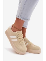 Dámské tenisky na platformě žluté model 21937663 - Boto