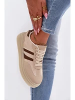 Dámské tenisky na platformě Béžové Galleria Dámské tenisky na platformě Béžové Galleria