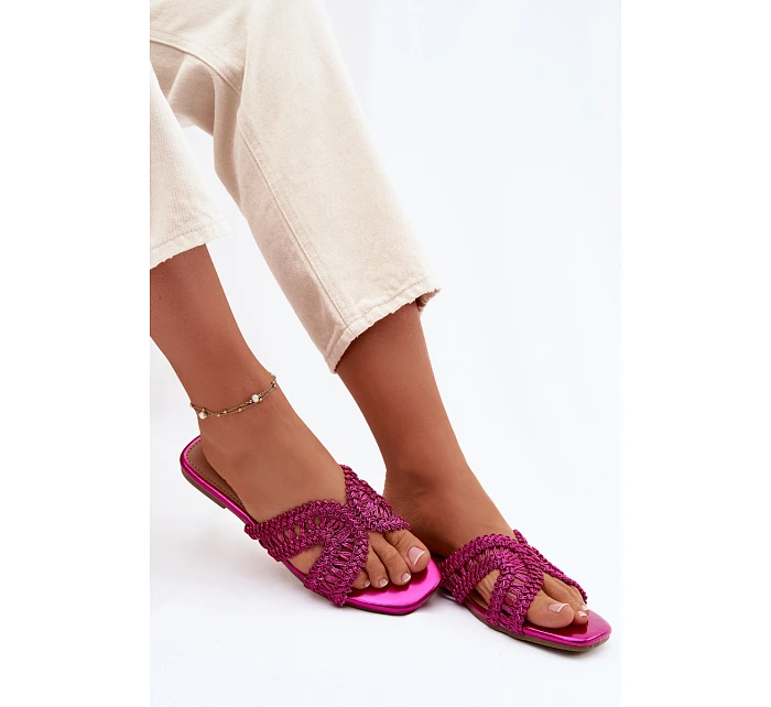 Dámské ploché fuchsiové model 22067128 - Boto Dámské ploché fuchsiové model 22067128 - Boto