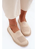 Dámské espadrilky Vinceza Béžové Dámské espadrilky Vinceza Béžové