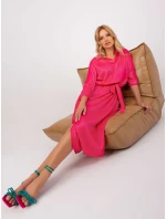 LK SK 509348 šaty.04 tmavě růžová