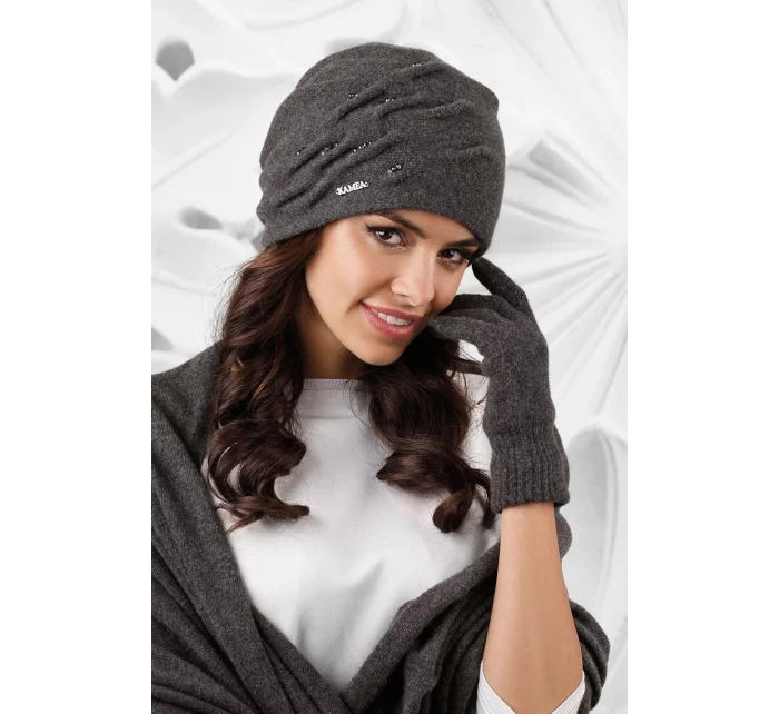 Dámská šála 01 tmavě šedá - Kamea