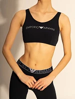 Nevyztužená braletka 164403 1P227 00020 černá - Emporio Armani