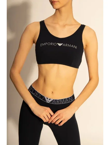 braletka  00020 černá  model 15340093 - Emporio Armani