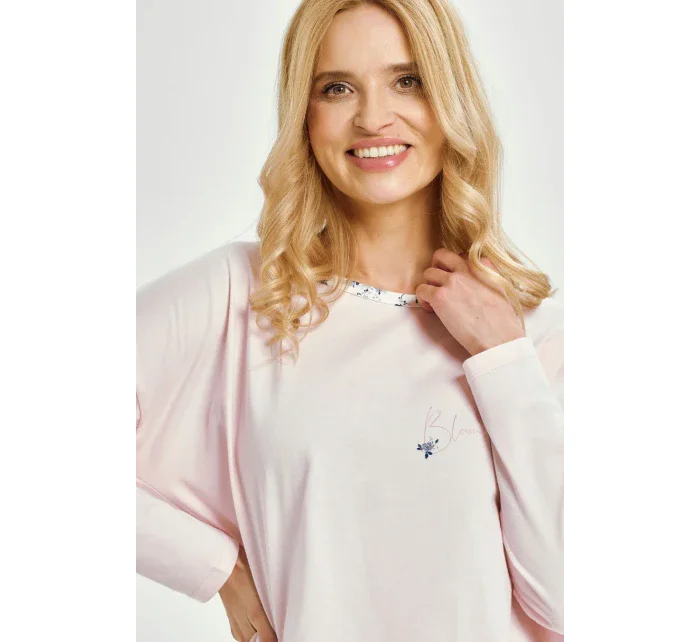 3450 DÁMSKÉ DLOUHÉ PYŽAMO ELLA S-XL