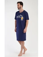 Pánská noční košile s krátkým rukávem model 19047956 - Vienetta MAN