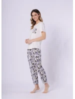 Pyžamo Leveza 1737 Irena kr/r M-2XL