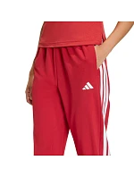 Dámské kalhoty Train Essentials 3Stripes Woven červené model 22160598 dámské - ADIDAS Dámské kalhoty Train Essentials 3Stripes Woven červené model 22160598 dámské - ADIDAS