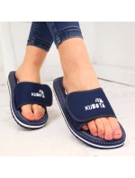 Sportovní žabky na suchý zip navy blue Kubota Sportovní žabky na suchý zip navy blue Kubota