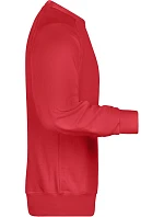Pánská raglánová mikina 02. red model 22415577 - Daiber Pánská raglánová mikina 02. red model 22415577 - Daiber
