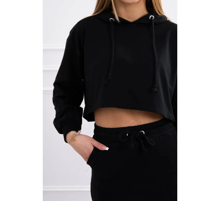 Souprava halenky se sukní černá