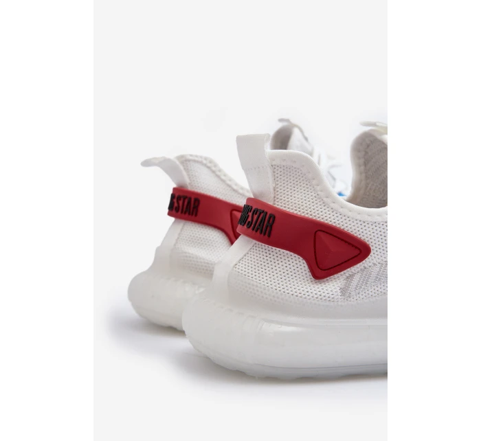 Pánské sportovní boty HI-POLY SYSTEM Big Star NN174451 Bílé Pánské sportovní boty HI-POLY SYSTEM Big Star NN174451 Bílé