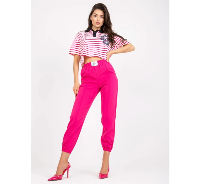 DHJ SP 15832 kalhoty.64 fuchsií