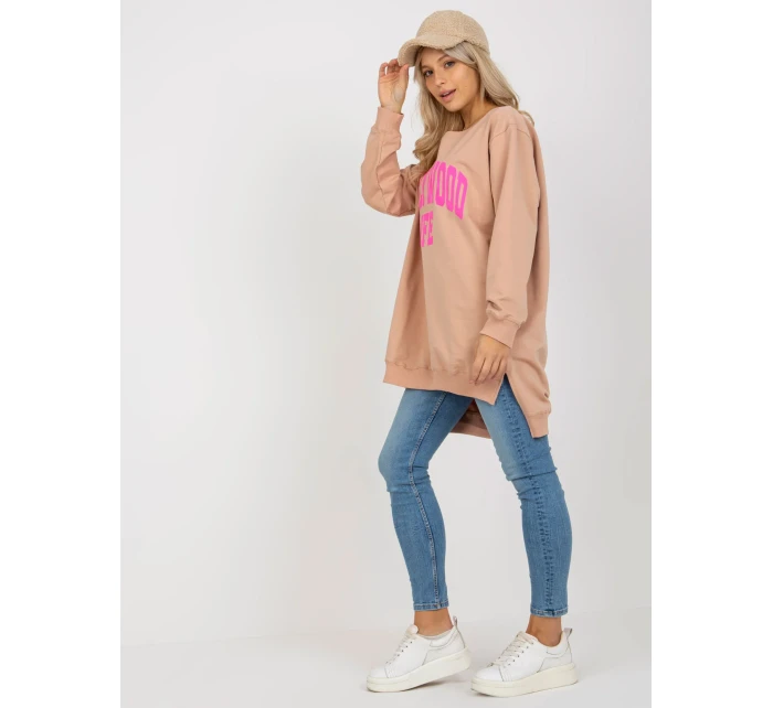 Halenka VI BL model 20742202 béžová a růžová - FPrice Halenka VI BL model 20742202 béžová a růžová - FPrice