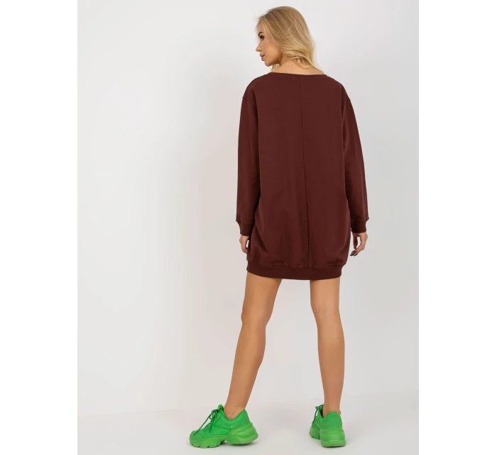 Mikina VI BL model 17865896 tmavě hnědá - FPrice