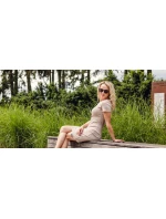 Sluneční brýle VUCH Twiny Design Brown