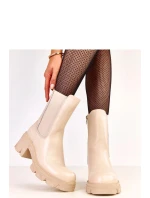 Boty na podpatku model 219632 Solea Boty na podpatku model 219632 Solea