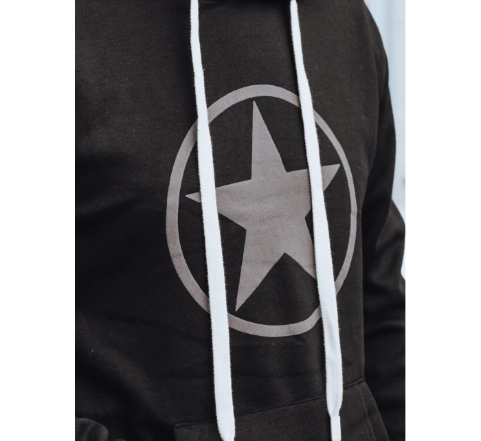 Pánská černá mikina model 21993054 - Dstreet