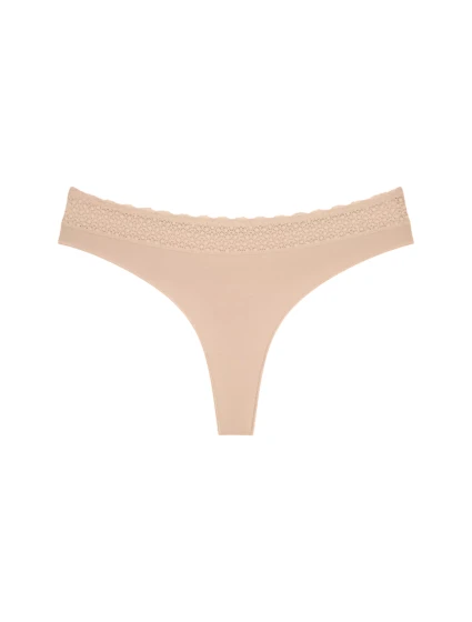 Dámské kalhotky Feel of Modal String 2P - YELLOW - sv. béžové 0026 - TRIUMPH