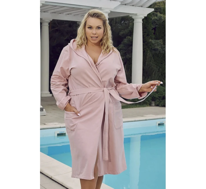 Dámský župan Karina pink plus - ITALIAN FASHION Dámský župan Karina pink plus - ITALIAN FASHION