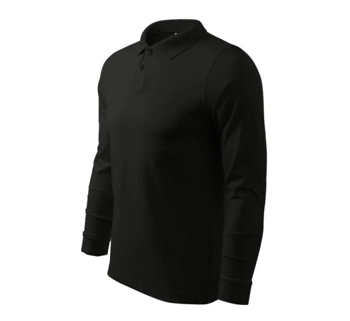 Polokošile Single J. LS M model 18808365 černá - Malfini Polokošile Single J. LS M model 18808365 černá - Malfini