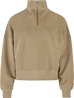 Craft Corporate Frequent Hz Sweatshirt W Dámská mikina s 1/4 zipem 81.6305 taupe