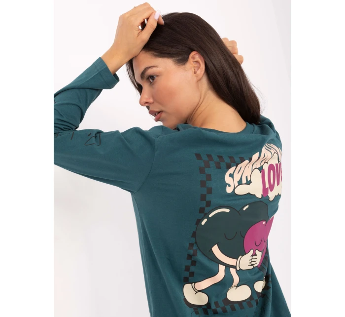 Tričko D12022M02688B námořní Tričko D12022M02688B námořní