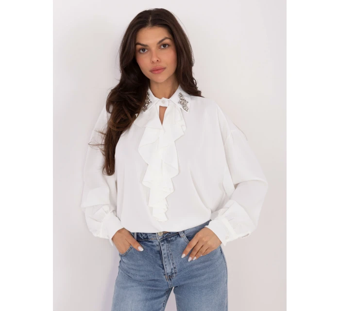 Bluzka IT BZ model 21776413 biały - FPrice Bluzka IT BZ model 21776413 biały - FPrice