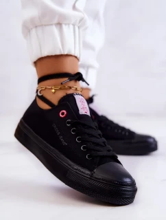 Klasické tenisky Cross Jeans JJ2R4019C černá