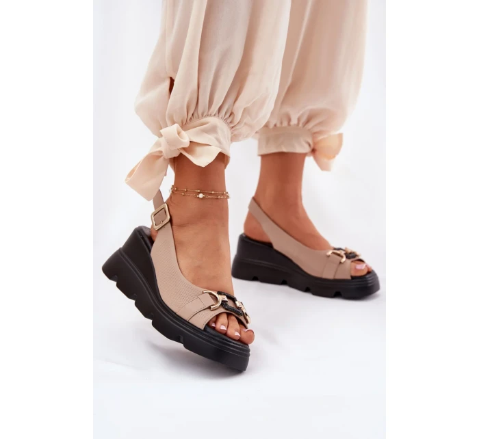 Bota na klínech model 212134 Step in style Bota na klínech model 212134 Step in style