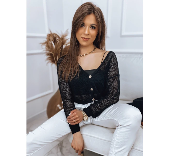 Dámský svetr GOFFY černý FashionStreet MY1541