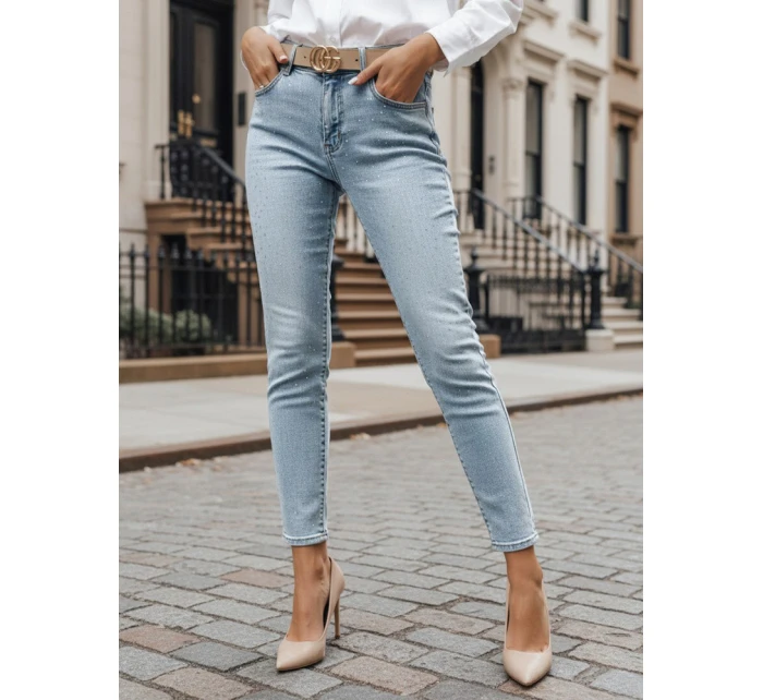 Dámské džínové kalhoty slim fit blue Dstreet model 21985543 - FashionStreet Dámské džínové kalhoty slim fit blue Dstreet model 21985543 - FashionStreet