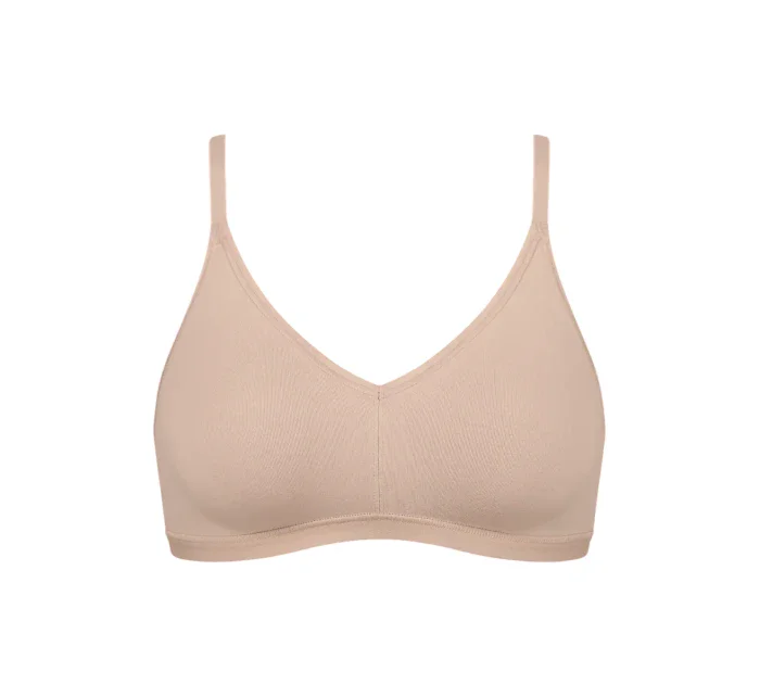 sloggi GO Daily Cotton Soft bra - BROWN - SLOGGI BROWN - SLOGGI sloggi GO Daily Cotton Soft bra - BROWN - SLOGGI BROWN - SLOGGI