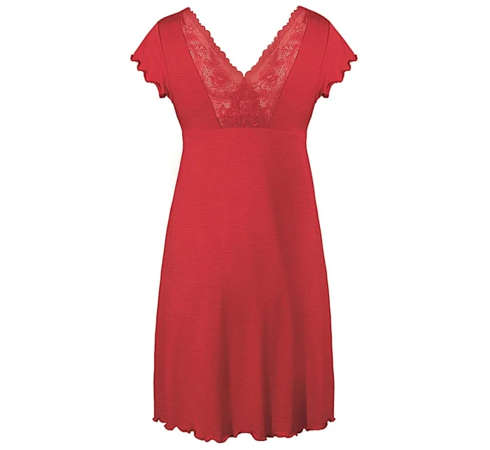 Noční košile Estera red - NIPPLEX