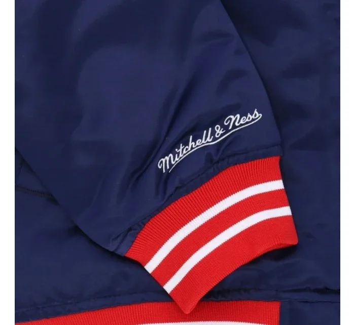 Mitchell & Ness NBA Heavyweight Satin Jacket New Jersey Nets OJBF3413-NJNYYPPPNAVY pánské